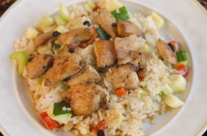 Asian Chicken Fried Rice