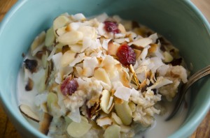 Flax Cranberry Oatmeal