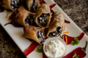 Black Bean Southwest Egg Rolls