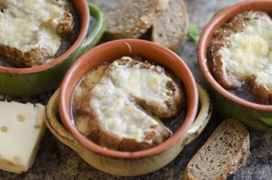 French Onion Parsley Soup