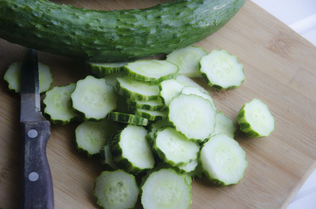 Fresh cucumbers are wonderful in the summertime.