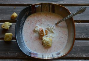 Easy Tomato Soup Parmesan