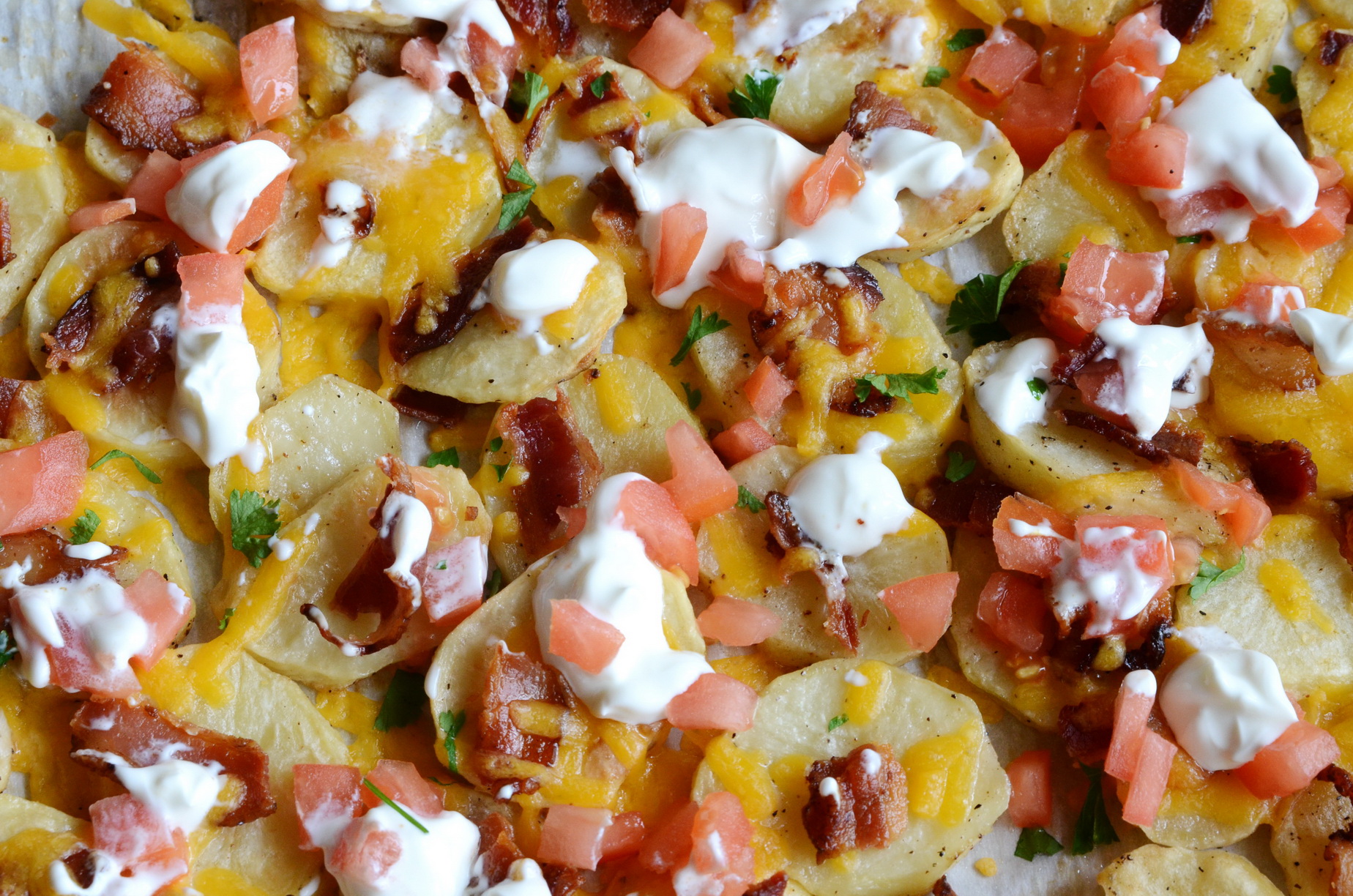 Easy Loaded Potato Rounds Slice Of Taste