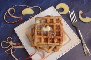 Whole Grain Apple Spice Pancakes