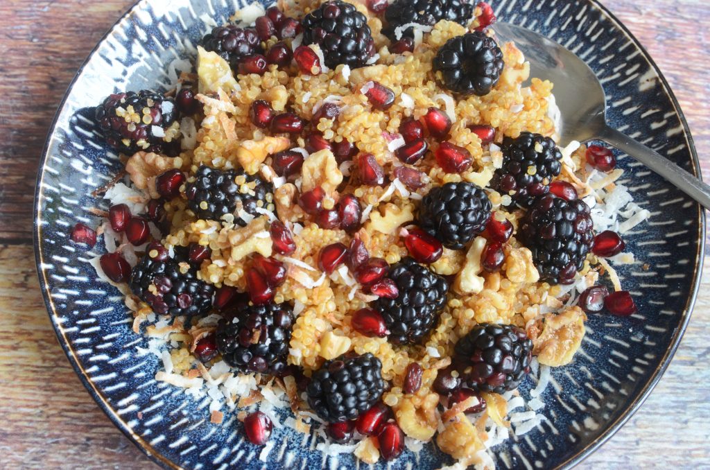 Blackberry Quinoa Breakfast